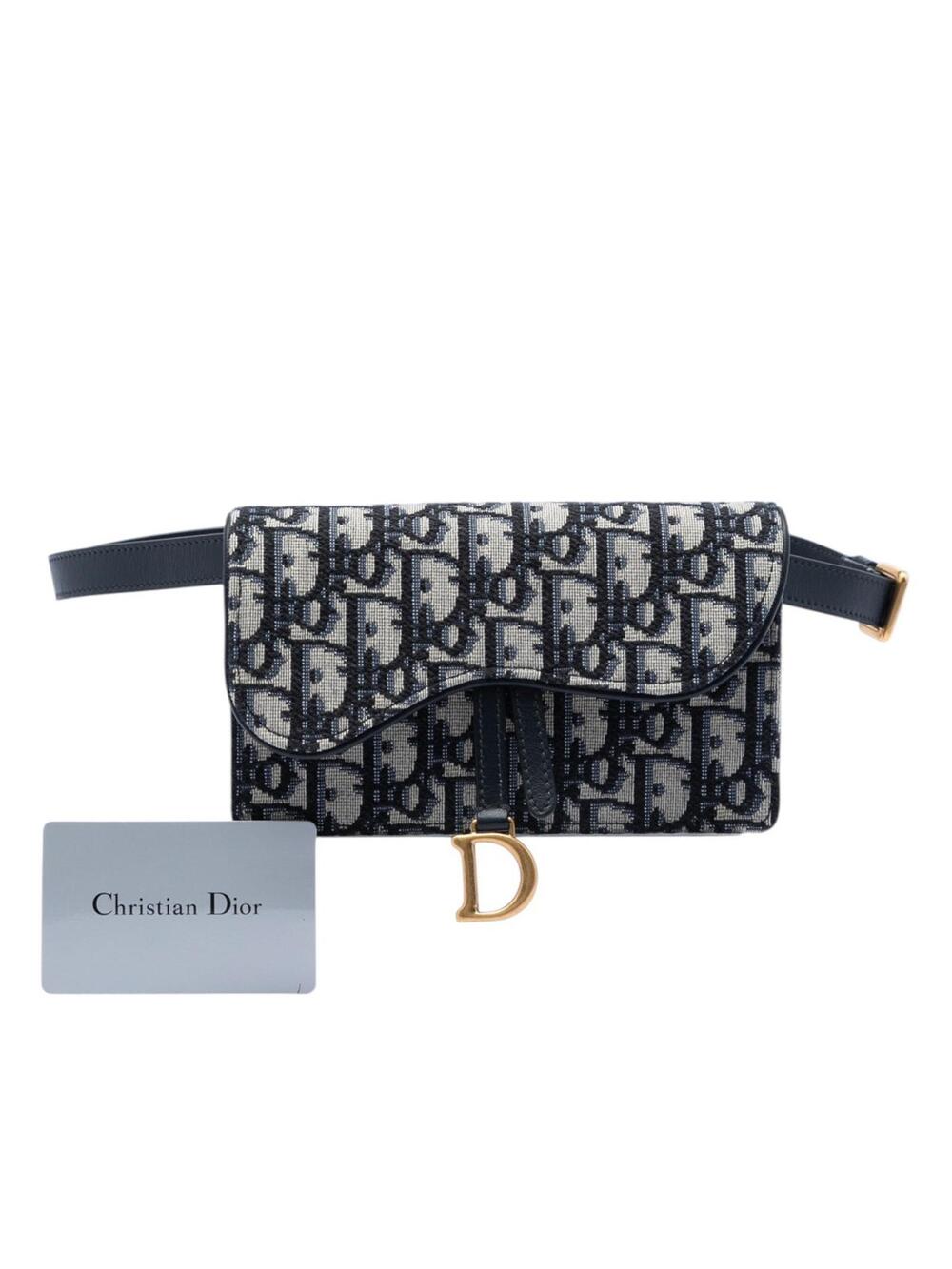 Dior Oblique Canvas Saddle Belt Bag #357943D93B - Picture 7 of 7